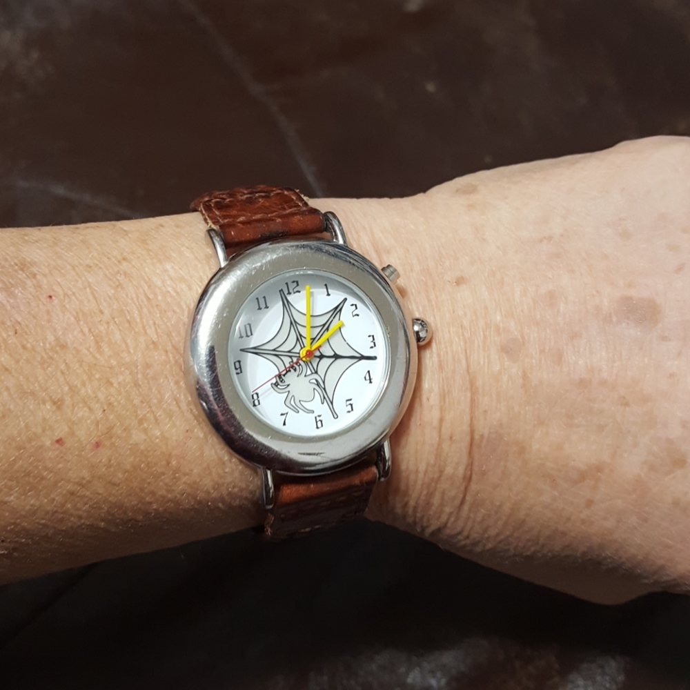 Vintage spider web watch.